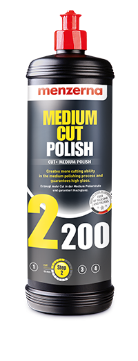 Полировальная паста Menzerna Medium Cut Polish 2200 для устойчивых к царапинам красок, 1л