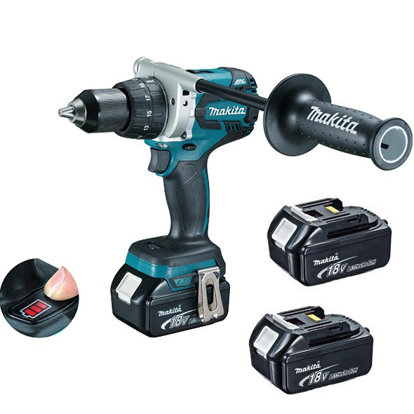 Аккумуляторная дрель-шуруповерт Makita DDF481RFE3
