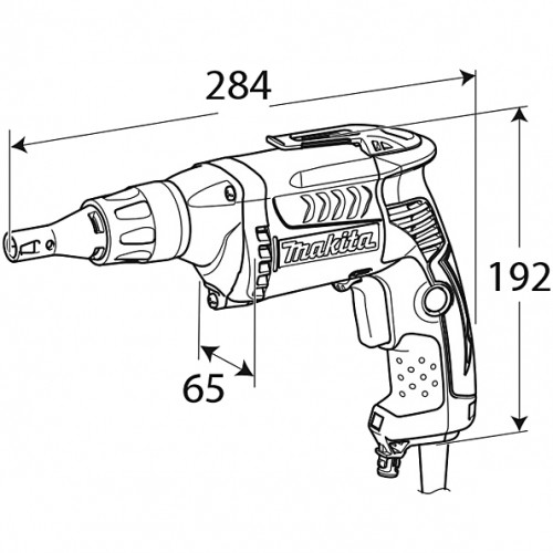 Сетевой шуруповерт для гипсокартона Makita FS4300 - Зображення 2