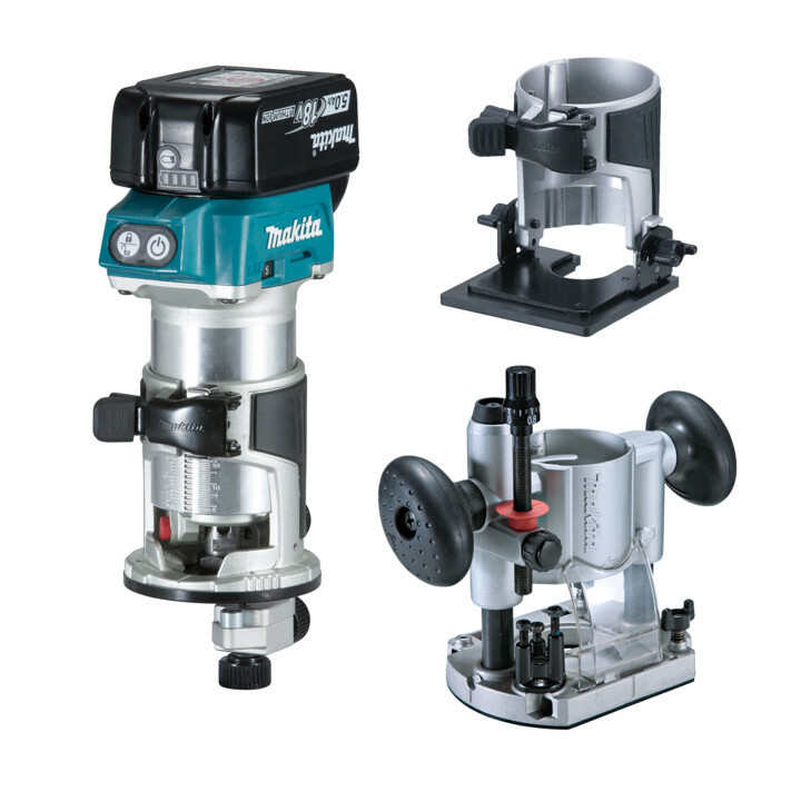 Аккумуляторный фрезер Makita DRT50RTJX2