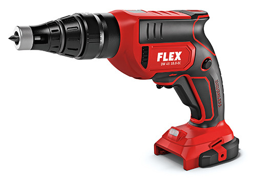 FLEX DW 45 18.0-EC M/2.5 Set Аккумуляторный шуруповерт для гипсокартона 18,0 В с насадкой - Зображення 1