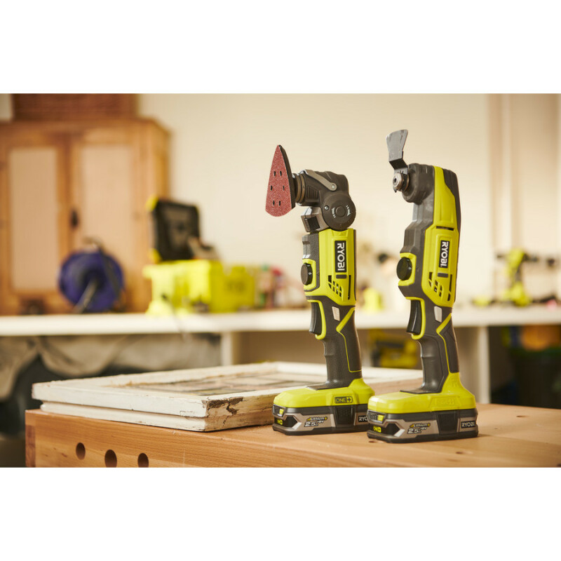 Многофункциональный аккумуляторный инструмент, RYOBI R18MT3-0 ONE+ - Зображення 3