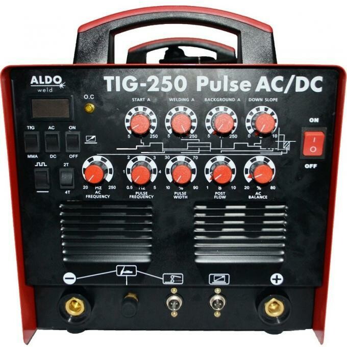 Сварочный аргоновый аппарат ALDO TIG-250 Pulse AC/DC - Зображення 1