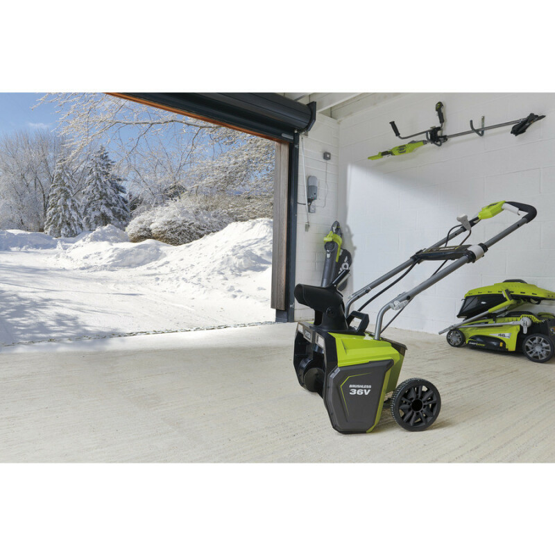 Аккумуляторный снегоуборщик 36 В с бесщеточным двигателем RYOBI RST36B51 - Зображення 1