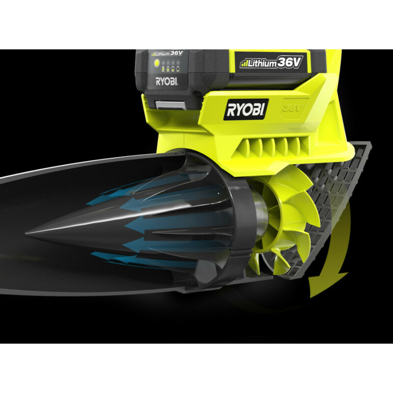 Аккумуляторная воздуходувка RYOBI RBL36JB - Зображення 8