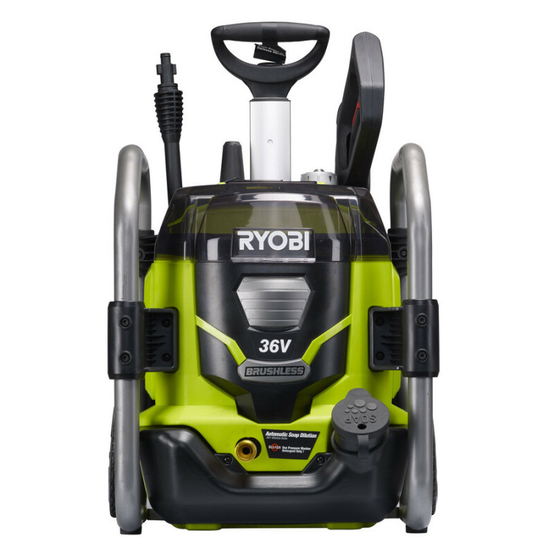 Аккумуляторная мойка 36 В с бесщеточным двигателем RYOBI RPW36120HI - Зображення 1