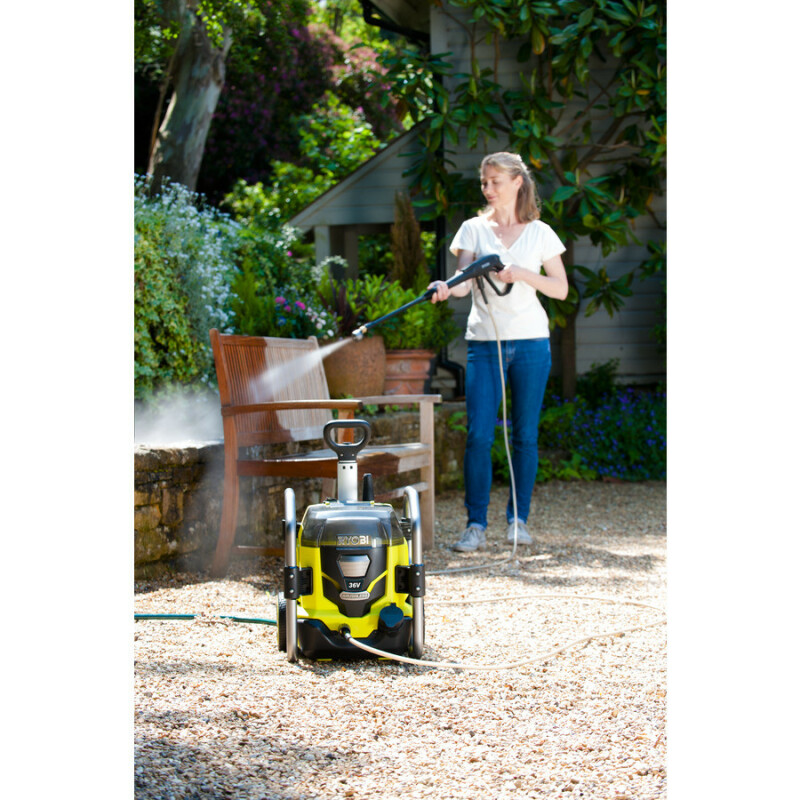 Аккумуляторная мойка 36 В с бесщеточным двигателем RYOBI RPW36120HI - Зображення 5