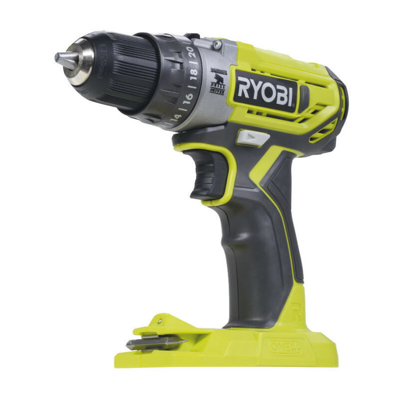 Аккумуляторная дарная дрель-шуруповерт 18В RYOBI R18PD2-0 ONE+