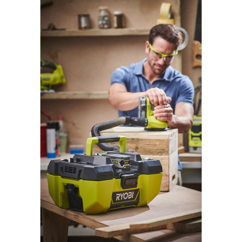 Аккумуляторный пылесос RYOBI R18PV-0 ONE+ - Зображення 1