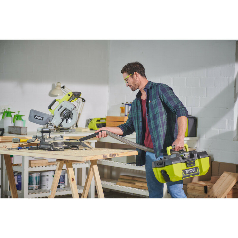 Аккумуляторный пылесос RYOBI R18PV-0 ONE+ - Зображення 4