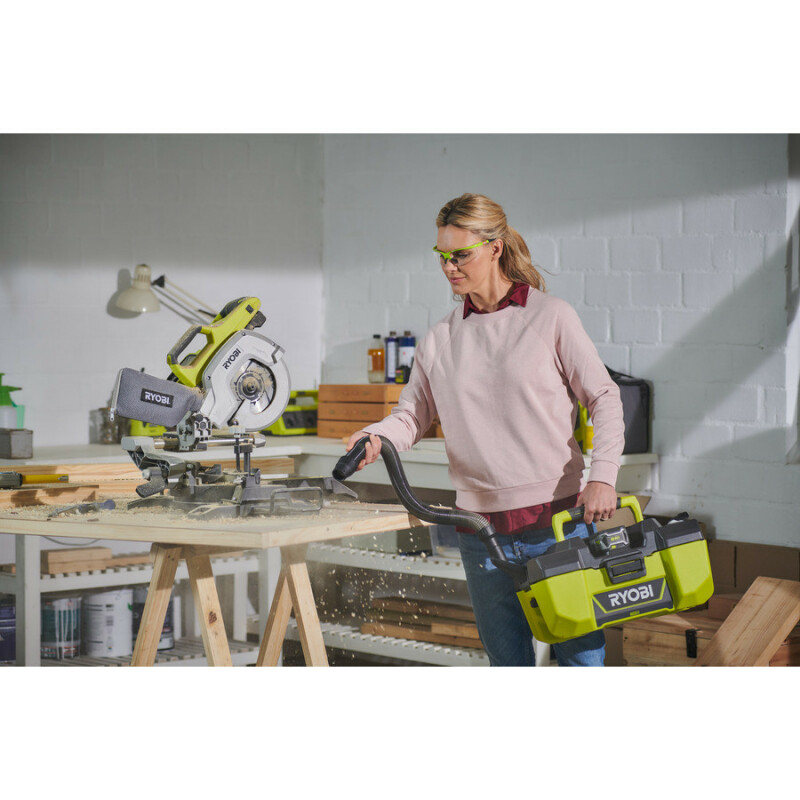 Аккумуляторный пылесос RYOBI R18PV-0 ONE+ - Зображення 6