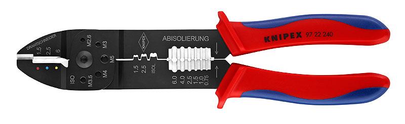 KNIPEX 97 22 240 Клещи зажимные для опрессовки