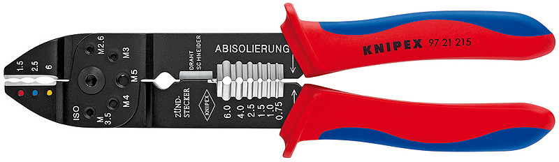 KNIPEX 97 21 215 Клещи зажимные для опрессовки