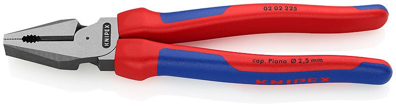 KNIPEX 02 02 225 Плоскогубцы комбинированные особой мощности