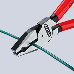 KNIPEX 02 02 225 Плоскогубцы комбинированные особой мощности - Зображення 2
