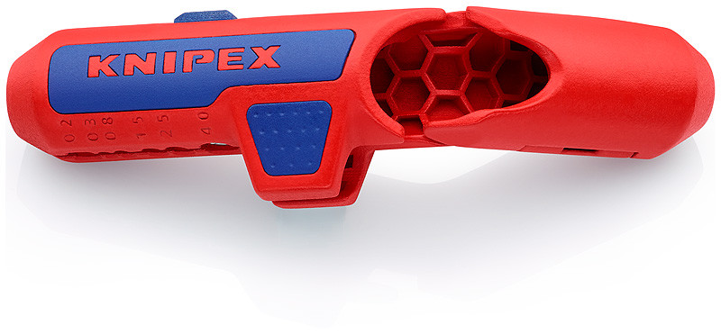 KNIPEX 16 95 01 SB KNIPEX ErgoStrip® Универсальный инструмент для удаления оболочки