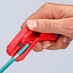 KNIPEX 16 95 01 SB KNIPEX ErgoStrip® Универсальный инструмент для удаления оболочки - Зображення 4