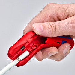 KNIPEX 16 95 01 SB KNIPEX ErgoStrip® Универсальный инструмент для удаления оболочки - Зображення 5