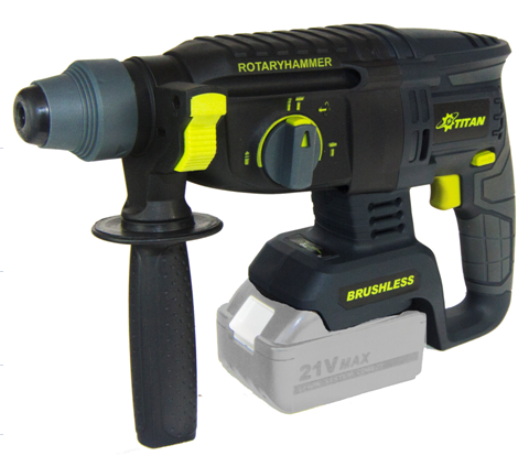 Аккумуляторный перфоратор TITAN PRH2621B-CORE BRUSHLESS