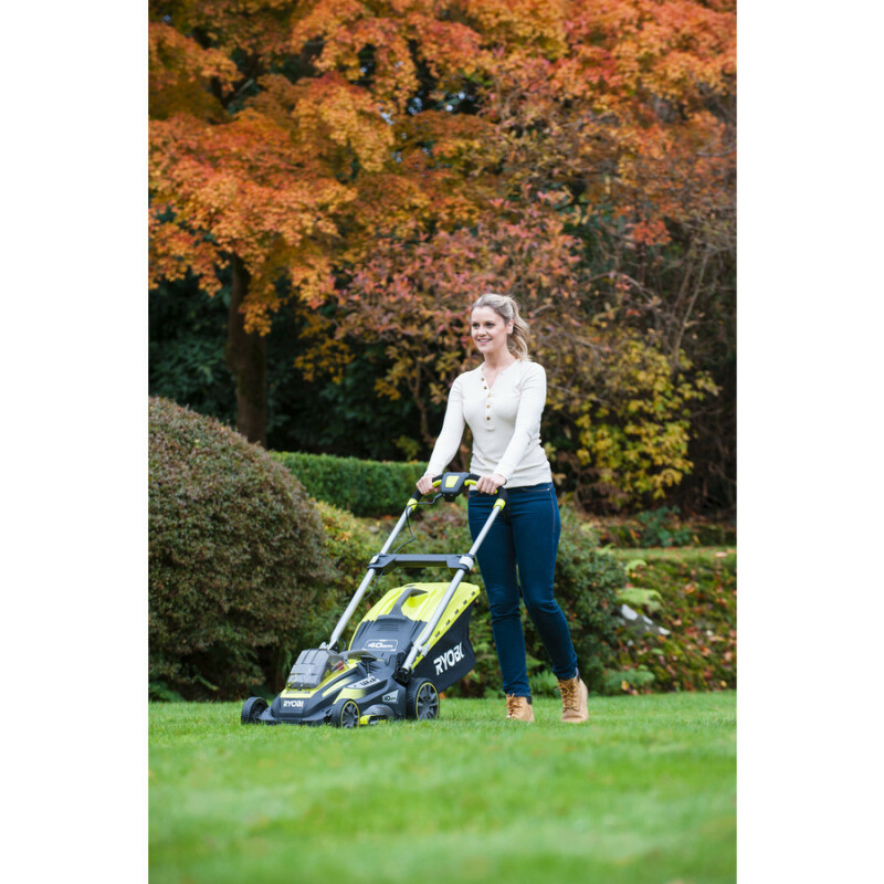 RYOBI RLM36X41H40 ONE+, Аккумуляторная газонокосилка 36 В, ширина скашивания 40 см, 1 х 4,0 Ач. - Зображення 4