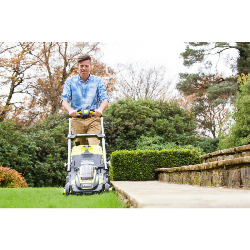 RYOBI RLM36X46H50PG ONE+, Аккумуляторная газонокосилка 36 В, ширина скашивания 46 см, 1 х 5,0 Ач - Зображення 5