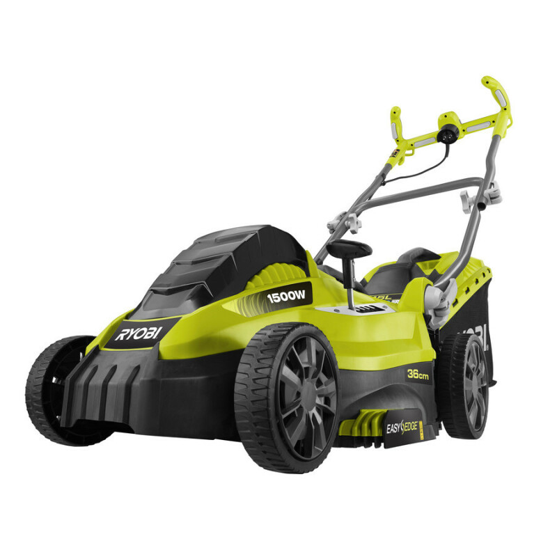 RYOBI RLM15E36H Электрическая колесная газонокосилка 1500 Вт, ширина скашивания 36 см. - Зображення 1