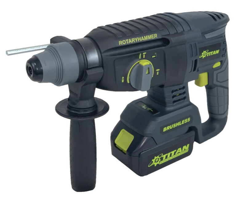 Аккумуляторный перфоратор TITAN PRH2621B-CORE BRUSHLESS - Зображення 5