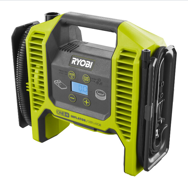 Аккумуляторный компрессор 18В RYOBI R18MI-0 ONE+ - Зображення 2