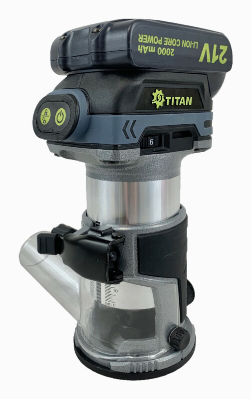 Аккумуляторный фрезер TITAN PCF211B-CORE - Зображення 1