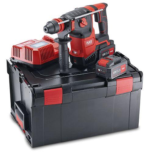 FLEX CHE 2-26 18.0-EC/5.0 Set, Комбинированный аккумуляторный перфоратор 18,0 В