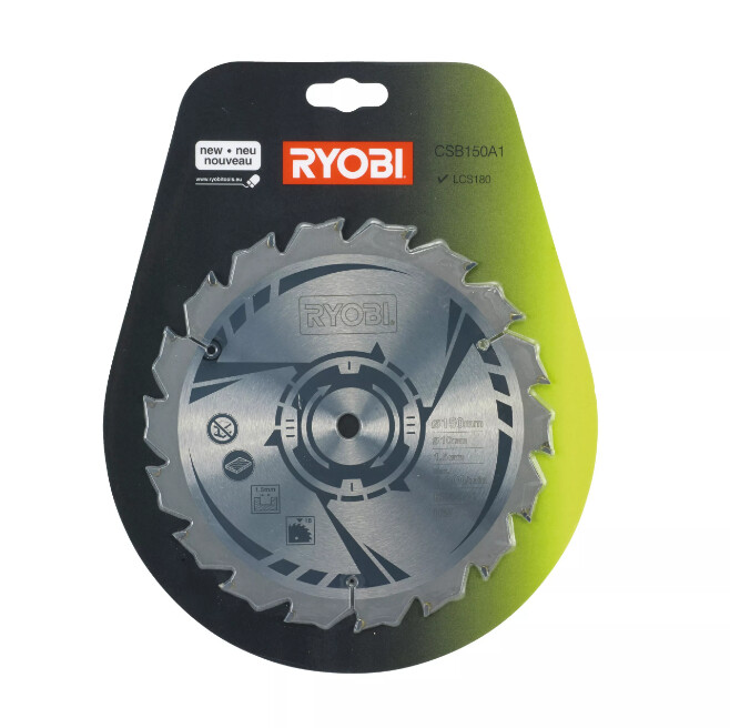 Пильный диск 150мм RYOBI CSB150A1 150x10x18Z 1,6мм