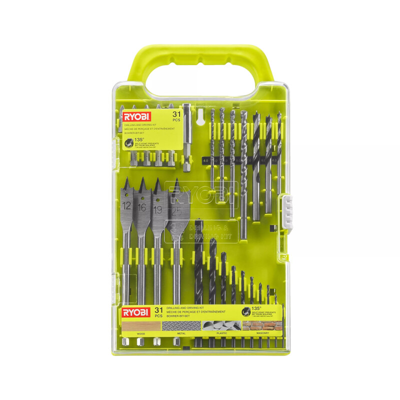 Набор для сверления и закручивания 31 аксессуар RYOBI RAKDD31
