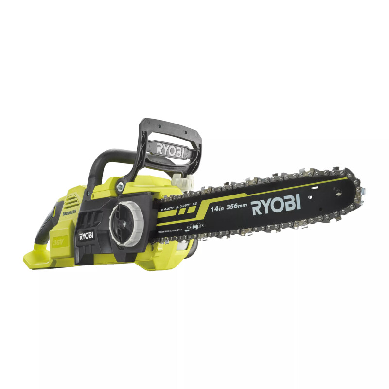 36В Бесщеточная цепная пила, шина 35см RYOBI RY36CSX35A-0 - Зображення 1