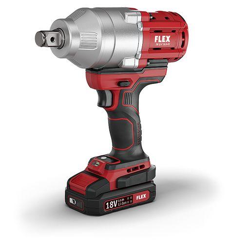 FLEX IW 3/4" 18.0-EC C Двухскоростная аккумуляторная ударная дрель-шуруповерт 18,0 В - Зображення 2
