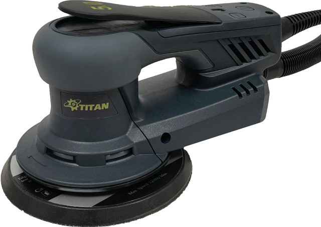 Эксцентриковая шлифовальная машина с бесщеточным мотором TITAN PESM3-150 EC