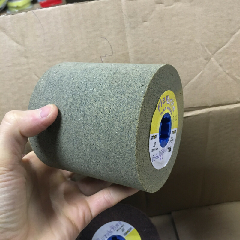 Полиуретановая щетка 60 зерно FLEXOVIT Ø110×100 - Зображення 1