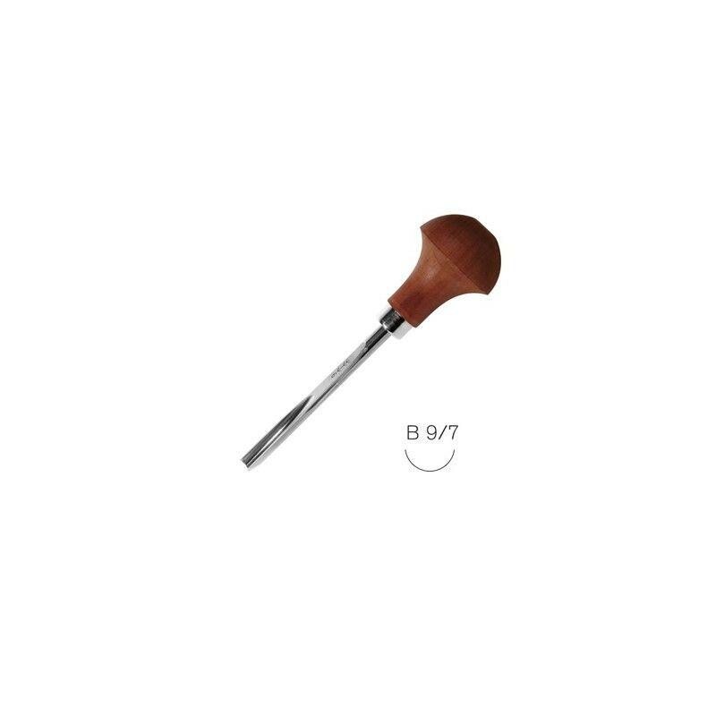Pfeil B 9/7 Штихель прямой полукруглый - Зображення 1