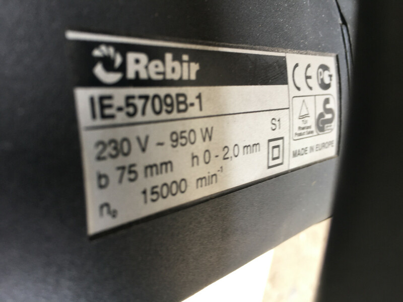 Электрорубанок Rebir IE-5709 B -1 - Зображення 5