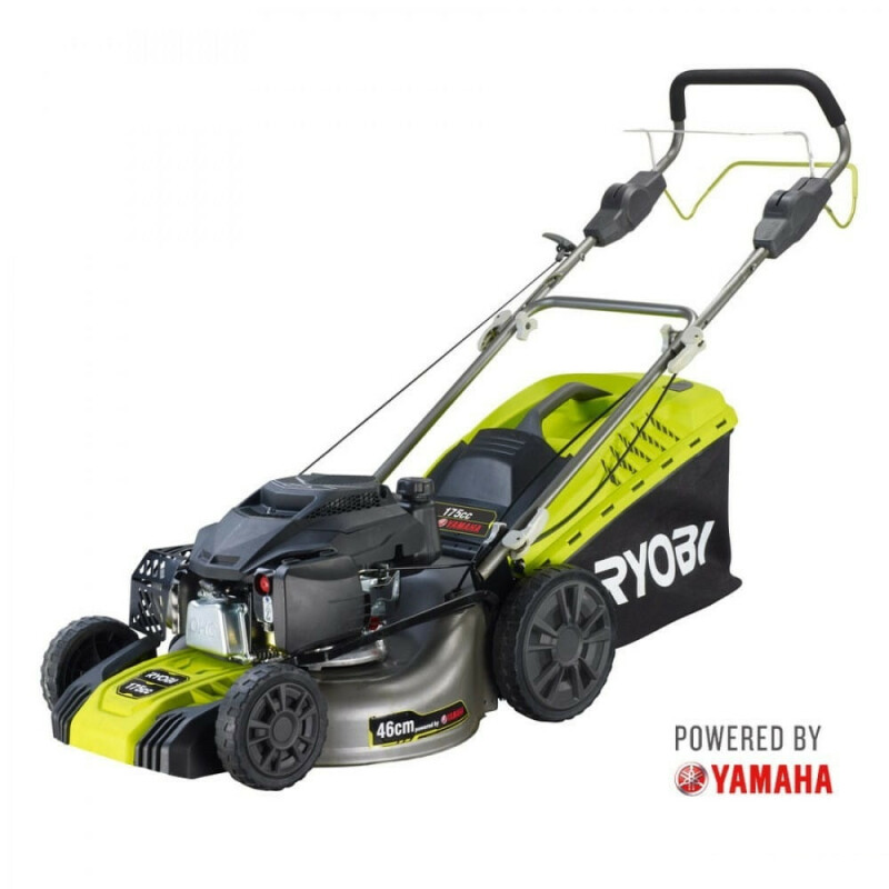 Самоходная бензиновая колесная газонокосилка RYOBI RLM46175Y, с двигателем Yamaha OHC 175 см³