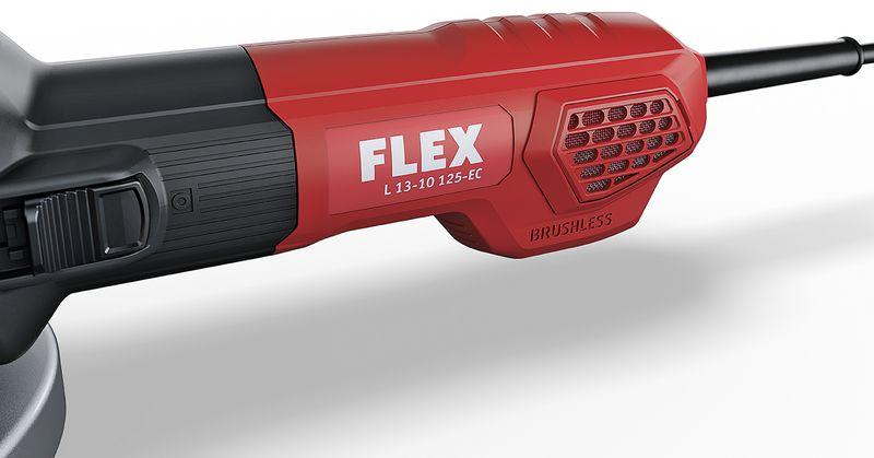 FLEX L 13-10 125-EC, Угловая шлифовальная машина с бесщеточным двигателем 1300 Вт, 125 мм - Зображення 5