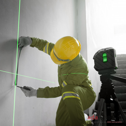 Уровень лазерный ADA ARMO 2D GREEN Professional Edition А00575 - Зображення 7