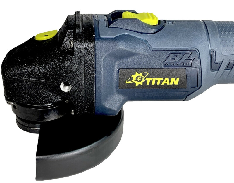 Аккумуляторная бесщеточная шлифмашина угловая TITAN PAG621B-CORE Brushless - Зображення 3