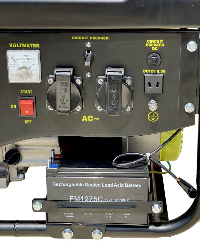 Бензиновый генератор 2.5kW TITAN PGG3000E1 - Зображення 4