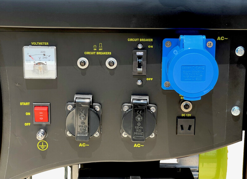 Бензиновый генератор 5kW TITAN PGG6500E1 - Зображення 6