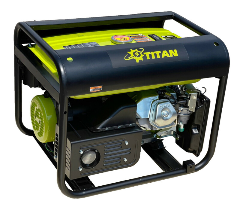 Бензиновый генератор 5kW TITAN PGG6500E1 - Зображення 2