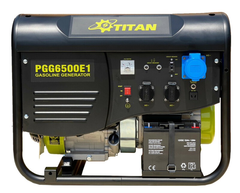Бензиновый генератор 5kW TITAN PGG6500E1