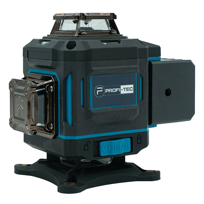 Лазерный нивелир PROFI-TEC PGL 4D 1640 (40 м, 16 линий, зеленый луч) - Зображення 2