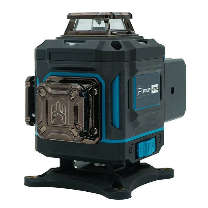 Лазерный нивелир PROFI-TEC PGL 4D 1640 (40 м, 16 линий, зеленый луч) - Зображення 3