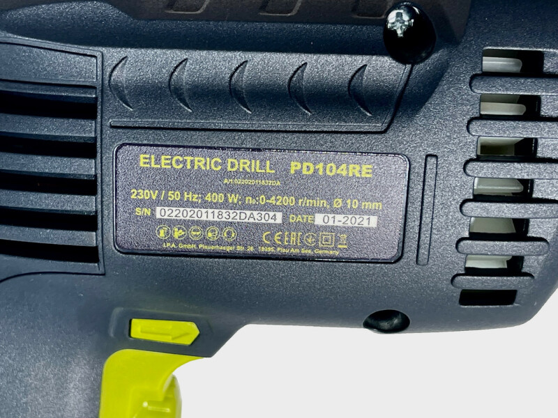 Дрель TITAN PD104RE - Зображення 3