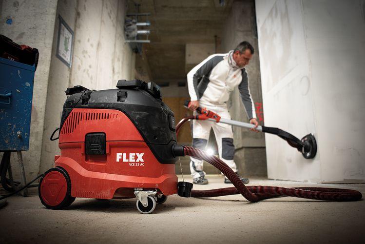 FLEX GE MH 18.0-EC/5.0 Set+M Аккумуляторная машина Giraffe® для шлифования стен и потолка со сменными головами - Зображення 1